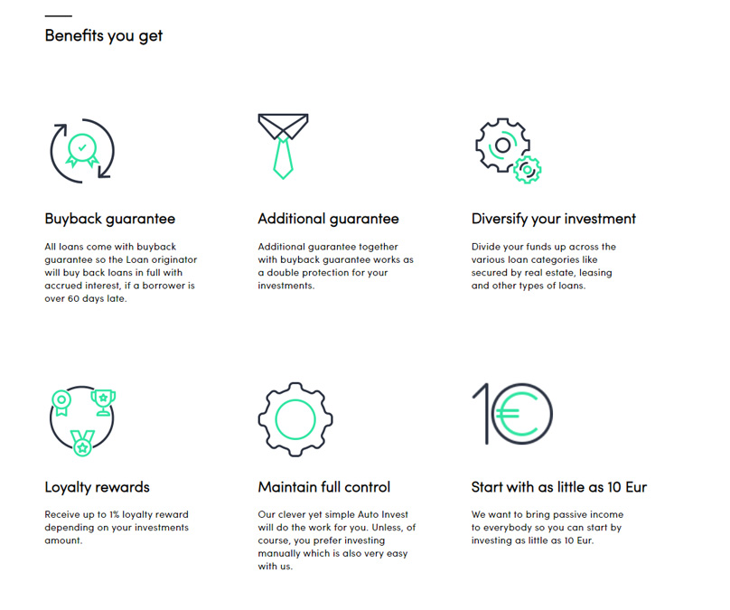 Some of the benefits on offer
