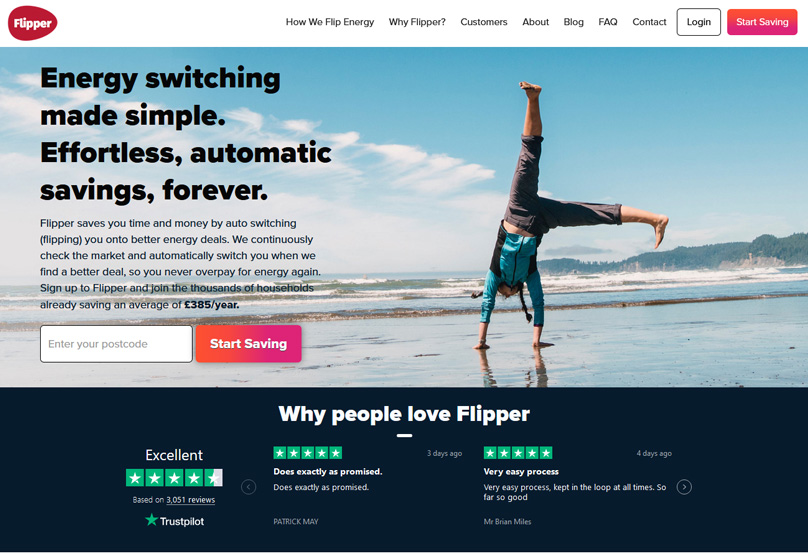 The Flipper website