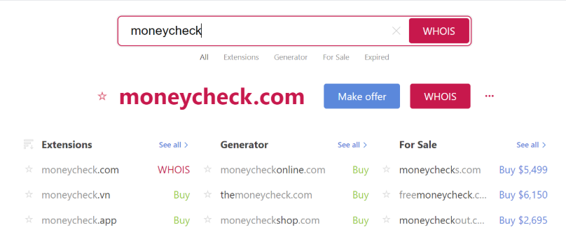 How to check your blog's domain name