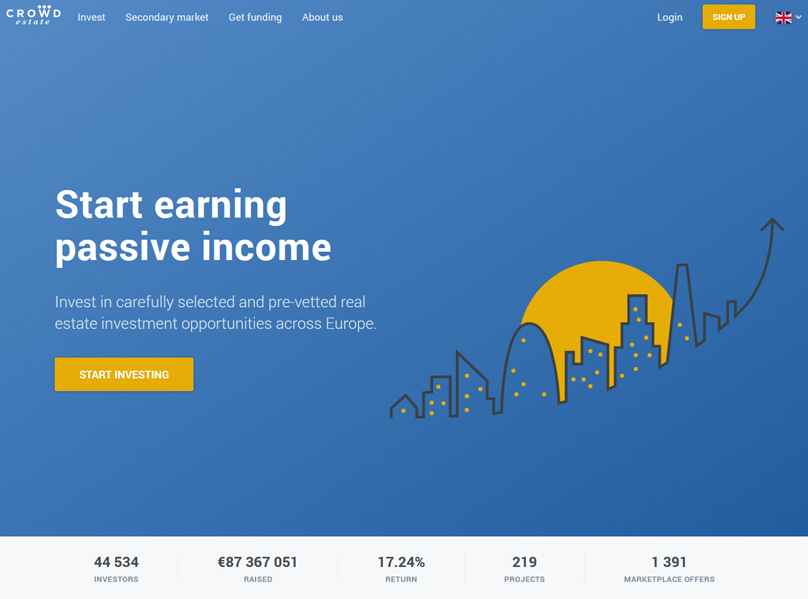 Start earning passive income