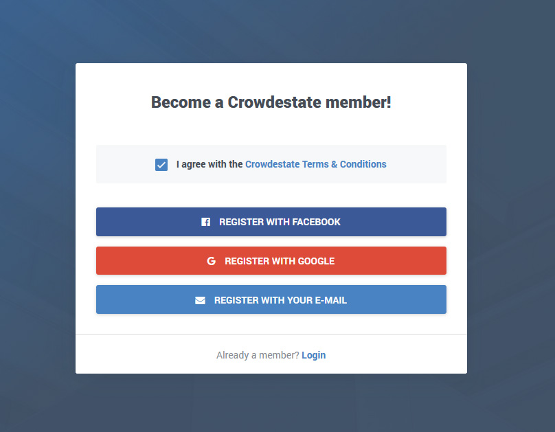 Account Signup