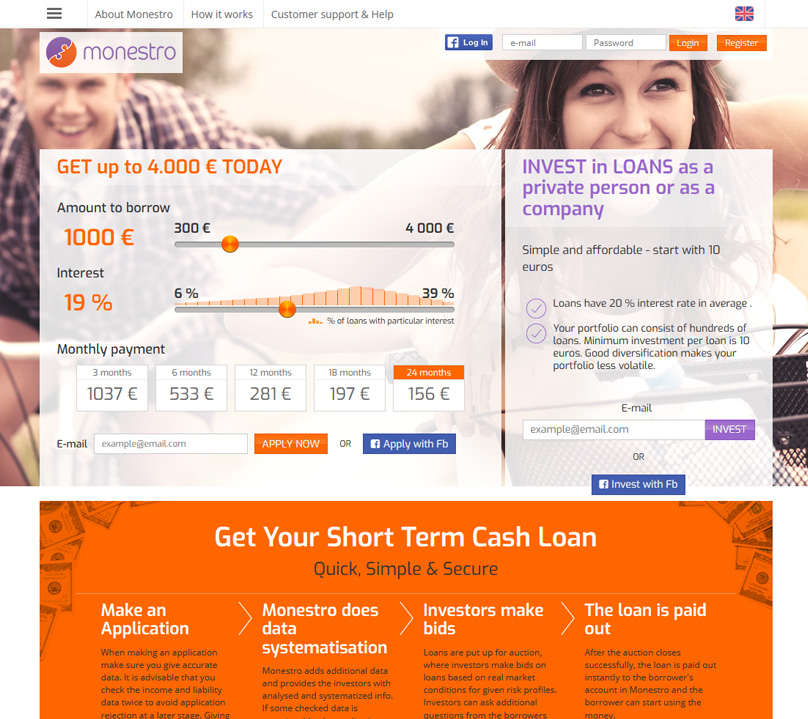 Monestro Website