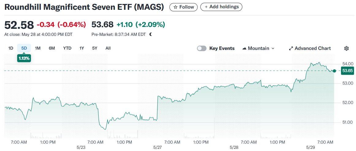 Roundhill Magnificent Seven ETF (MAGS)