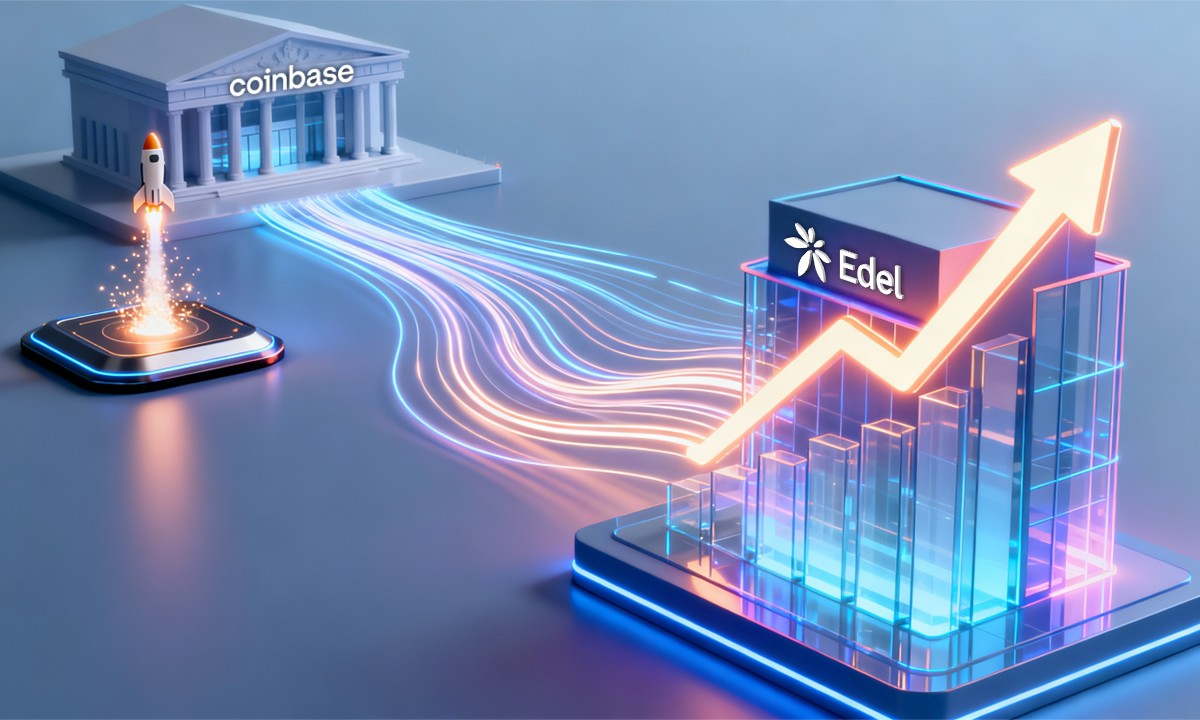 Coinbase Tokenized Stocks Launch Powers Rise of Edel Finance