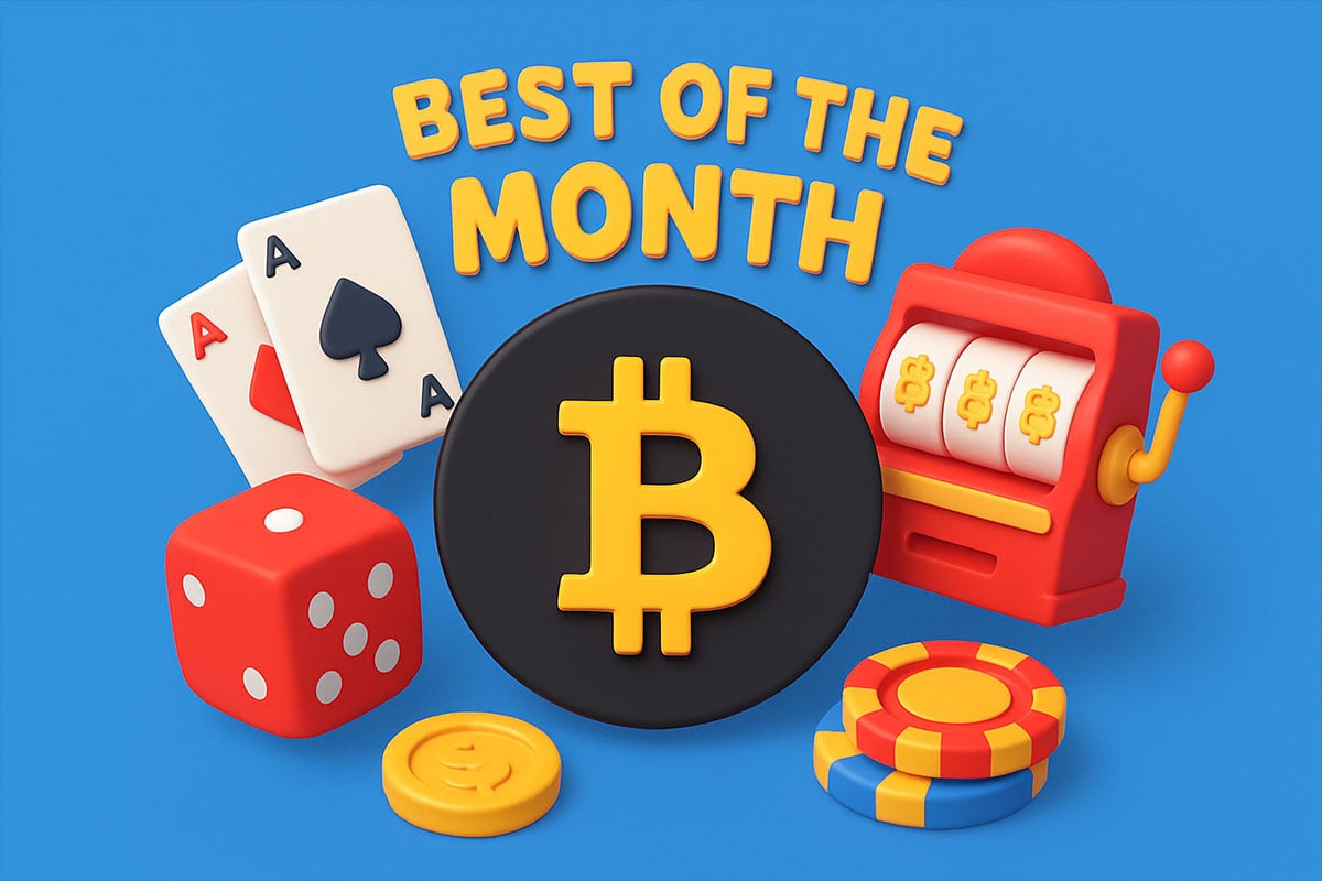 Bitcoin & Crypto Casinos of The Month