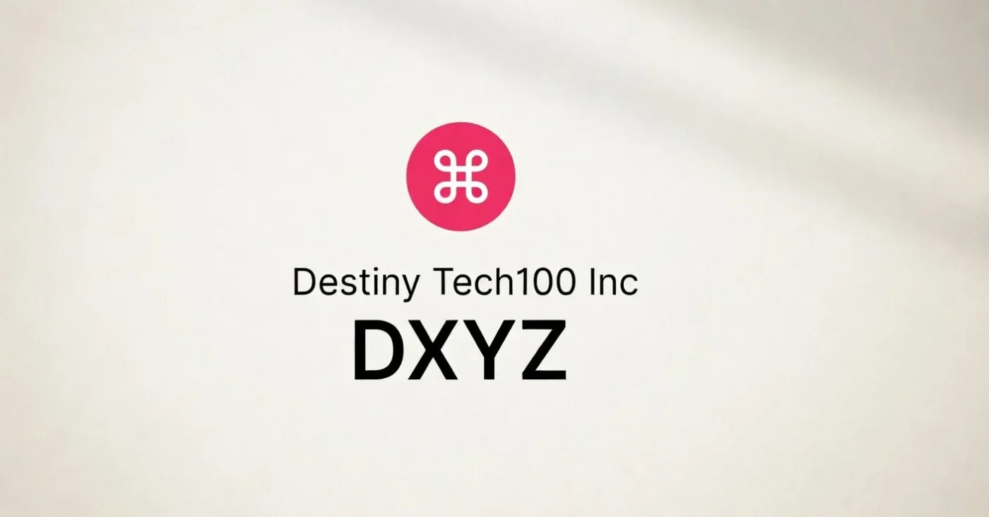 Destiny Tech100 (DXYZ) Stock Jumps 18% as SpaceX IPO Filing Report Emerges