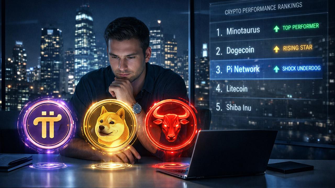 Pi Network, Dogecoin, Minotaurus: The Shock Ranking of Cryptocurrencies to Watch in March
