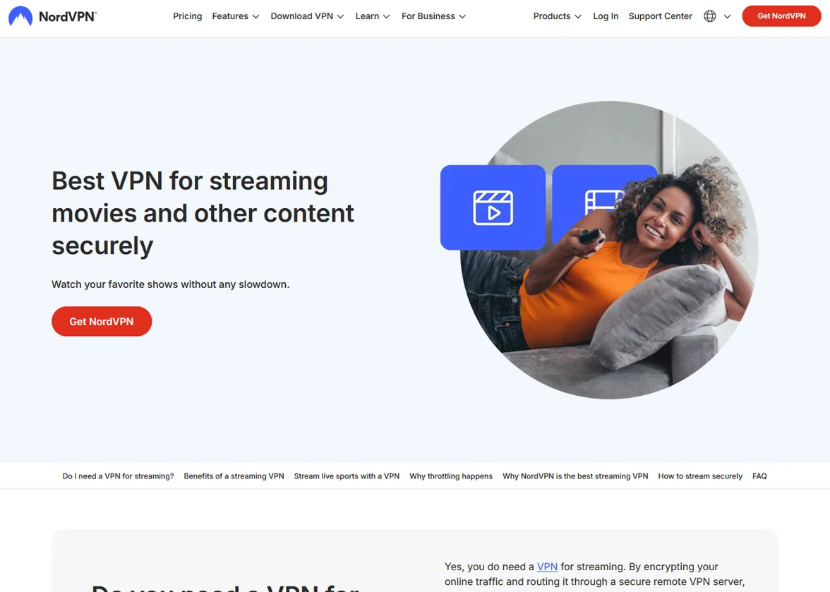 NordVPN for Streaming